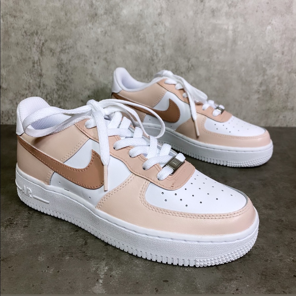 Custom Air Force 1 Bubble Gum Dessert Sneakers - Picture 8 of 13